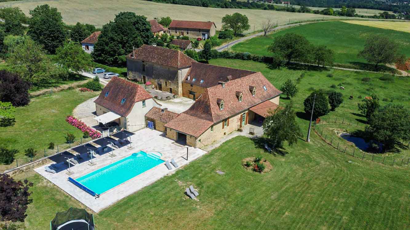Gites Chambres Dhotes Dordogne 24 Domaine de la Gacherie **** 10 à 21 personnes