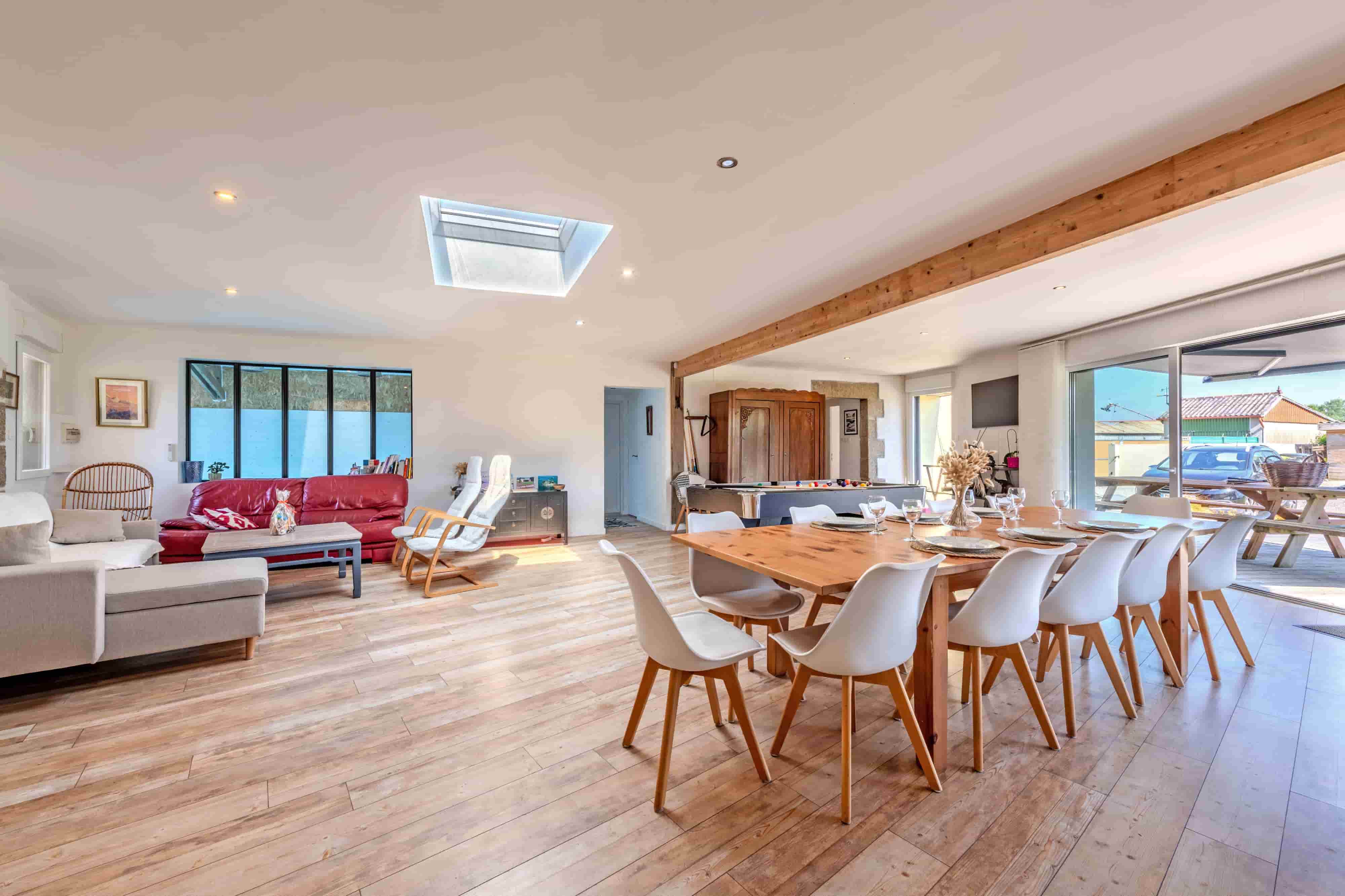 Gites Chambres Dhotes Finistère 29 Villa Léonie 5 ch, 5 sdb, piscine int, PMR