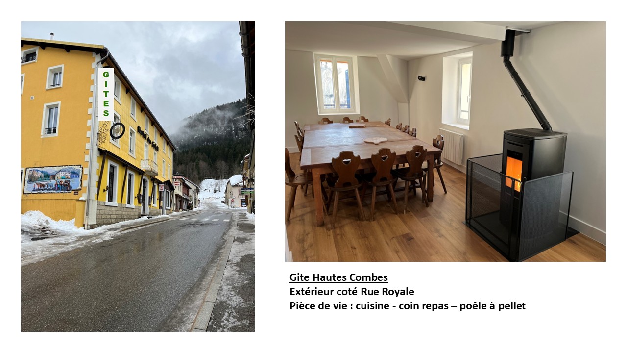 Gites Chambres Dhotes Jura 39 Gites groupes Les hautes Combes - 18 pers - Mijoux
