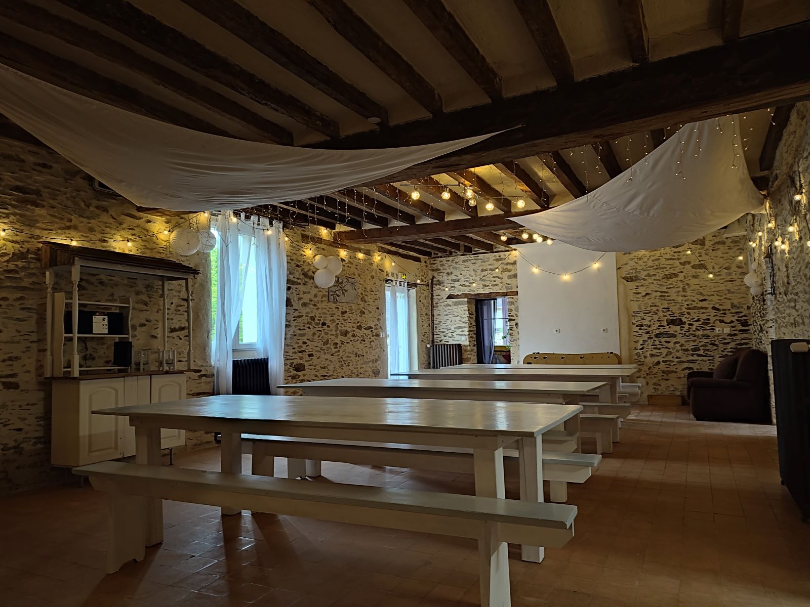 Gites Chambres Dhotes Maine-et-Loire 49 LA DOUCE VIE Salle et Gite