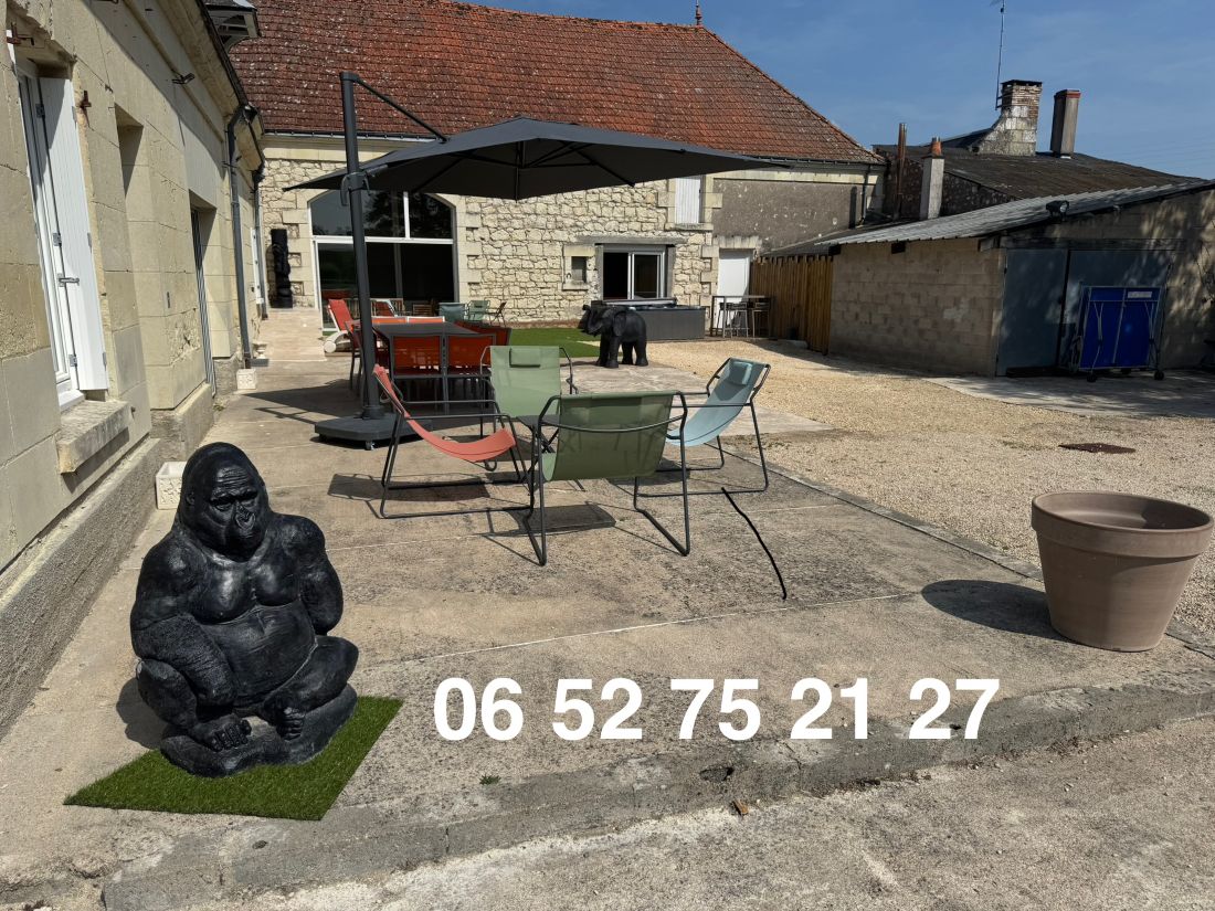 Gites Chambres Dhotes Indre-et-Loire 37 Gite de groupe en Touraine jusqu'à 14 personnes