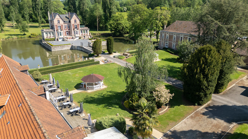 Gites Chambres Dhotes Oise 60 château et salle de réception