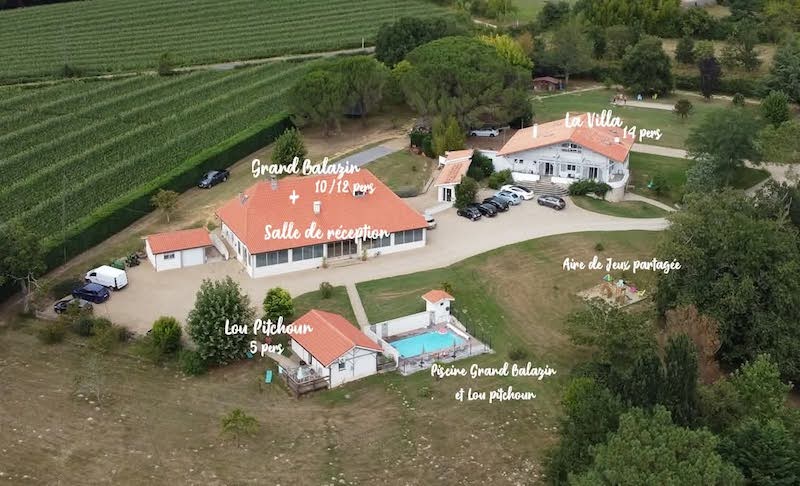 Gites Chambres Dhotes Landes 40 Gîtes et salle de réception 