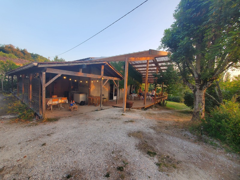 Gites Chambres Dhotes Lot-et-Garonne 47 salle 100m² + formules hébergement 8/15/22/30/37 p