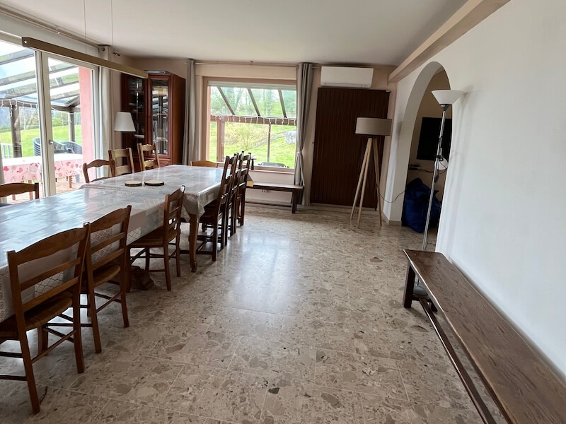 Gites Chambres Dhotes Vosges 88 Maison vue panoramique piscine intérieure 