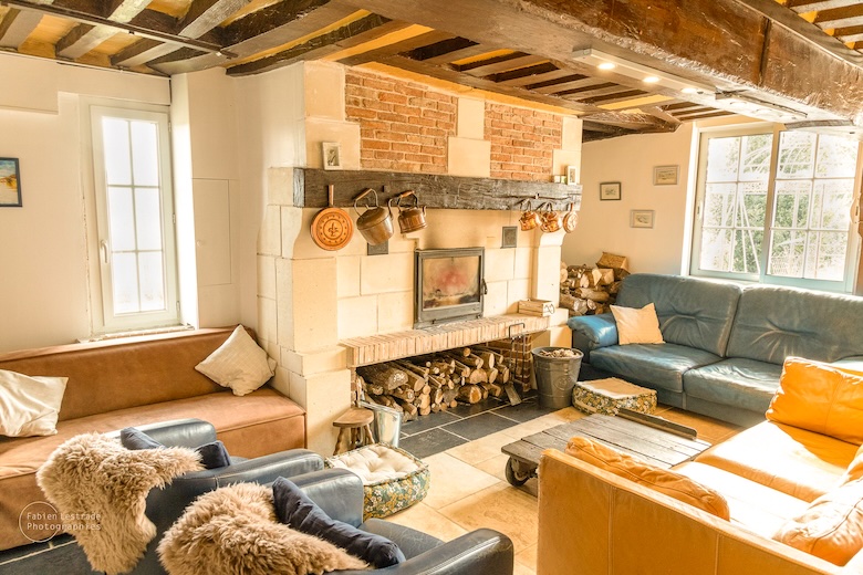 Gites Chambres Dhotes Calvados 14 Domaine 55 couch., piscine chauffée, grande salle