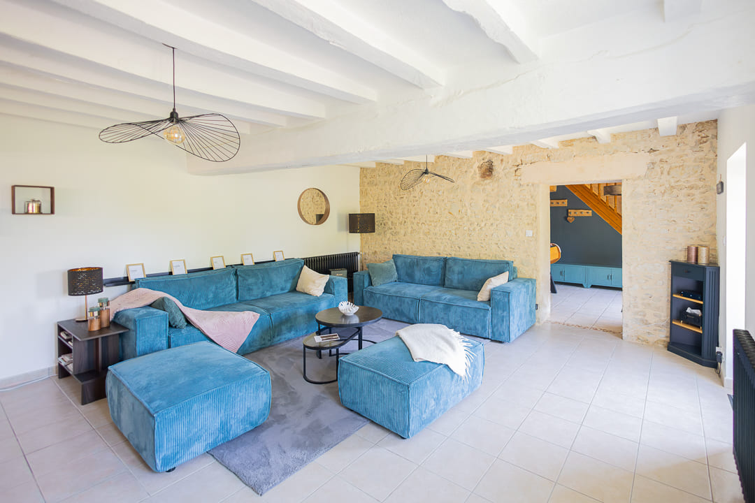 Gites Chambres Dhotes Vienne 86 Longère de charme - 10 pers - 3km Center Parcs