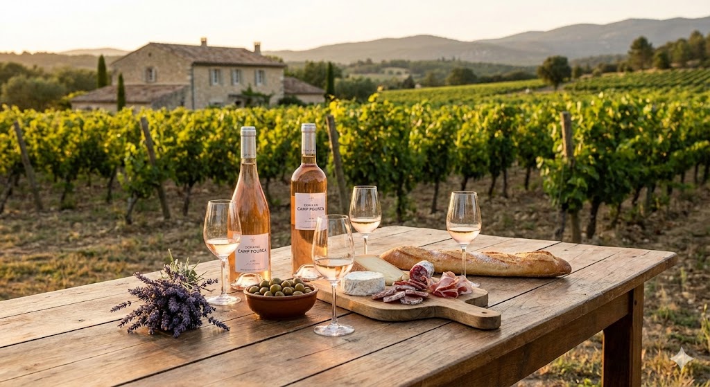 Gites Chambres Dhotes Vaucluse 84 L'Écrin de Vignes : Camp Fourca, Accueil de Groupe