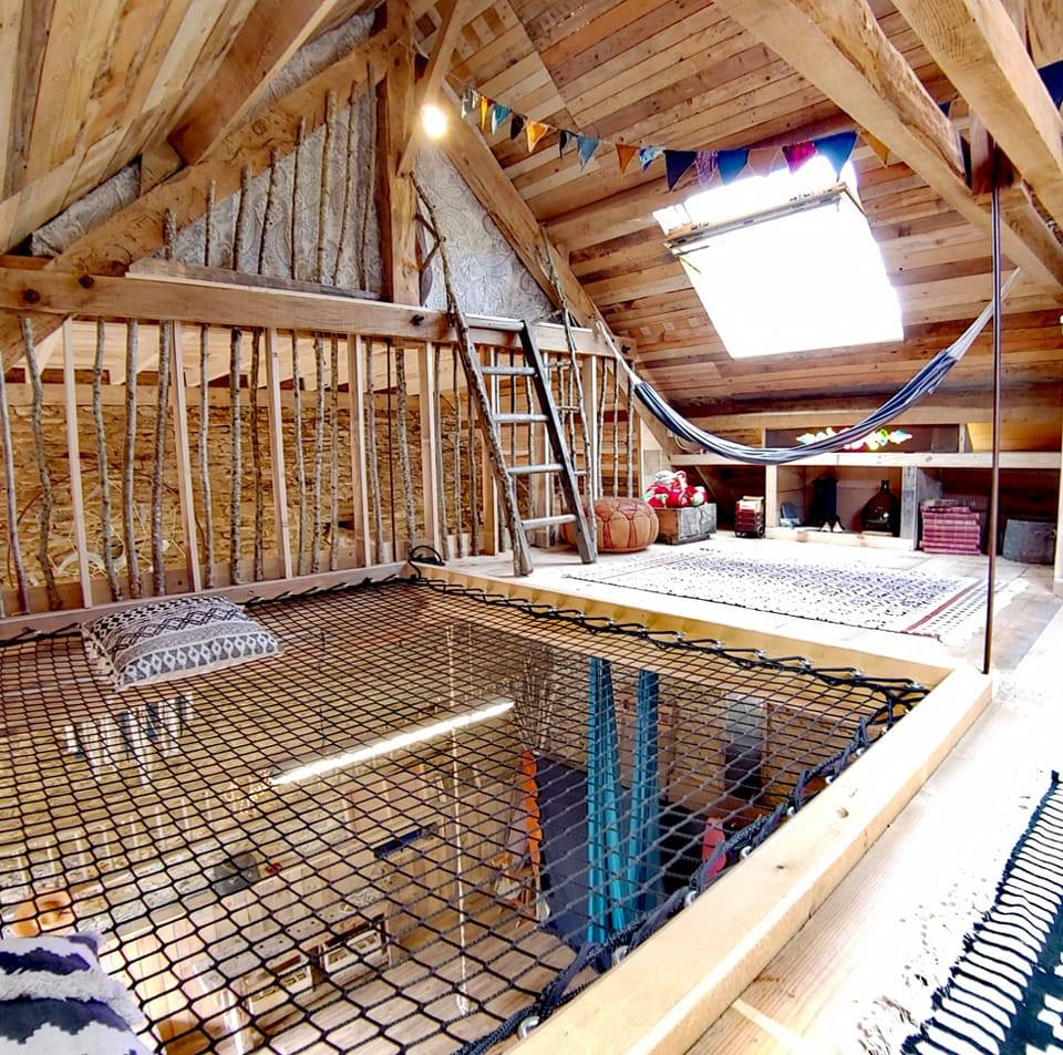 Gites Chambres Dhotes Aveyron 12 La Maison Mescladis : La Grange atypique