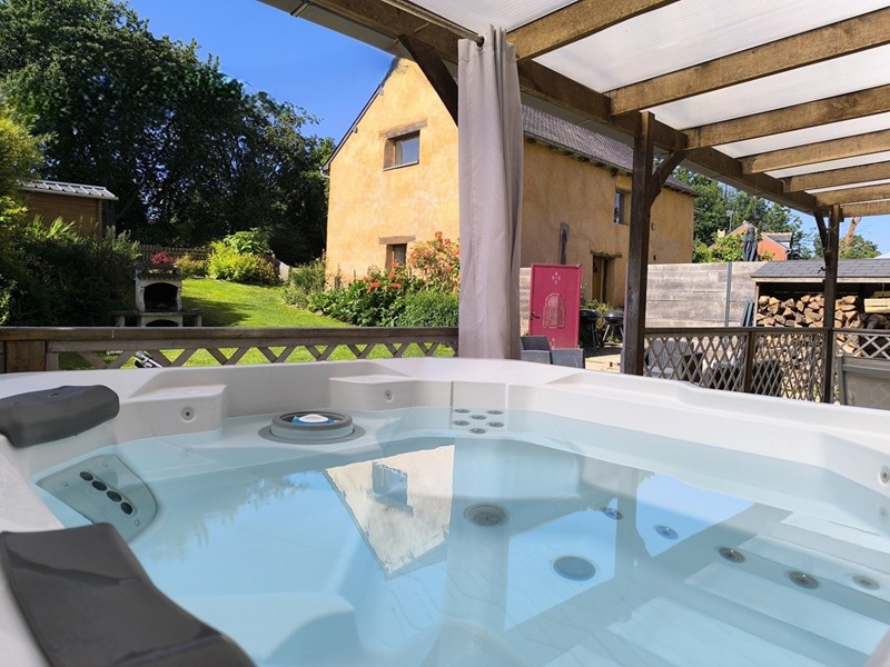 Gites Chambres Dhotes Ille-et-Vilaine 35 Le Héron 15 pl. piscines chauffées jacuzzi hammam