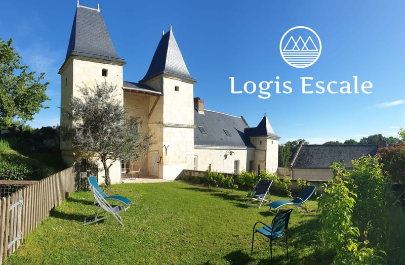 Gites Chambres Dhotes Maine-et-Loire 49 Logis Escale - grand gîte en bord de Loire, Saumur