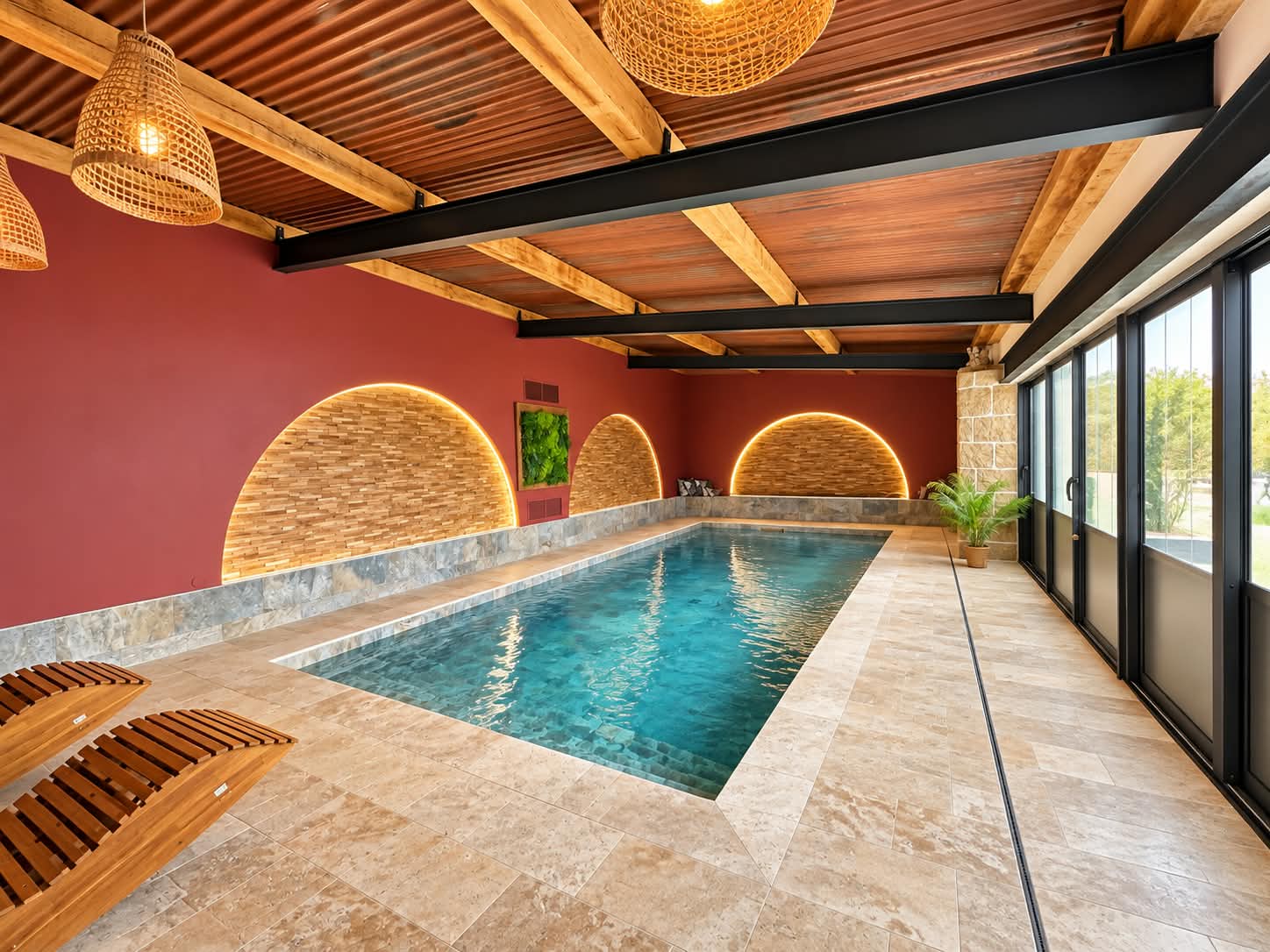Gites Chambres Dhotes Loir-et-Cher 41 Gîte en Sologne avec piscine interieure